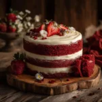 Kroger Juneteenth Cakes: Real Story, Backlash & Meaningful Recipe 3 red velvet kroger juneteenth cakes on rustic table